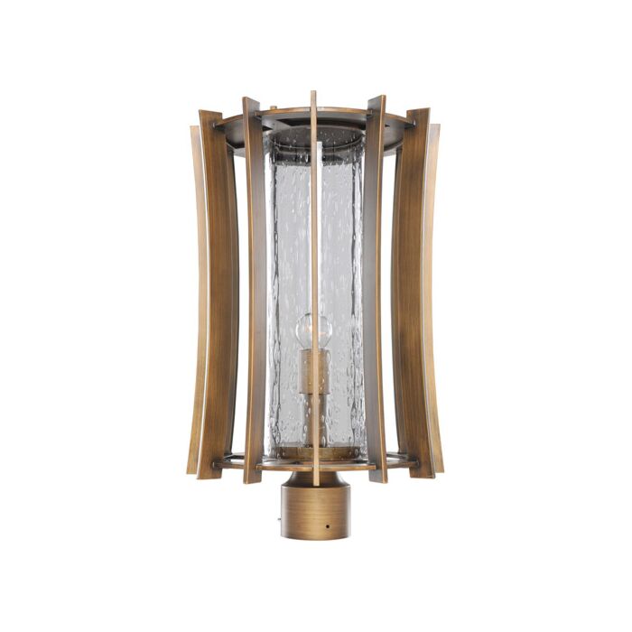 Kalco Ronan 20 Inch Outdoor Post Light in Bronze Dusk