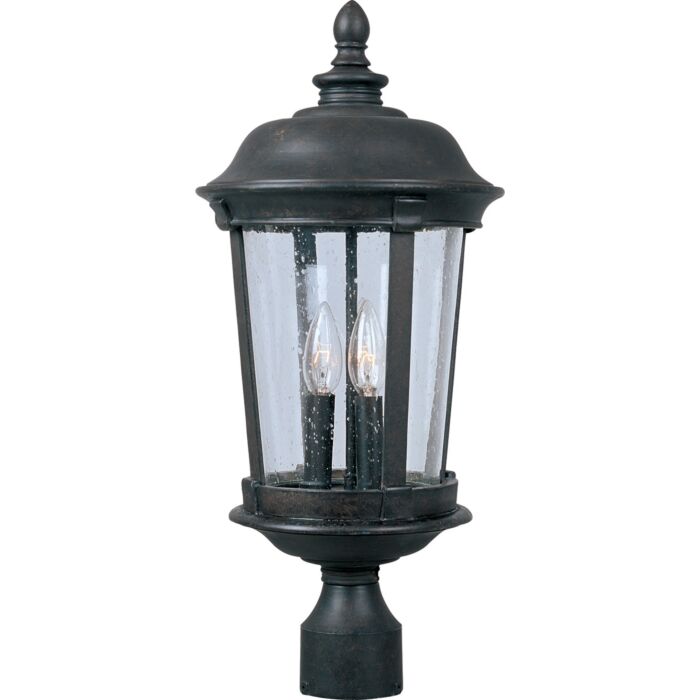 Maxim Lighting Dover VX 3 Lt 25.5 Inch Outdoor Post Mt., Bronze