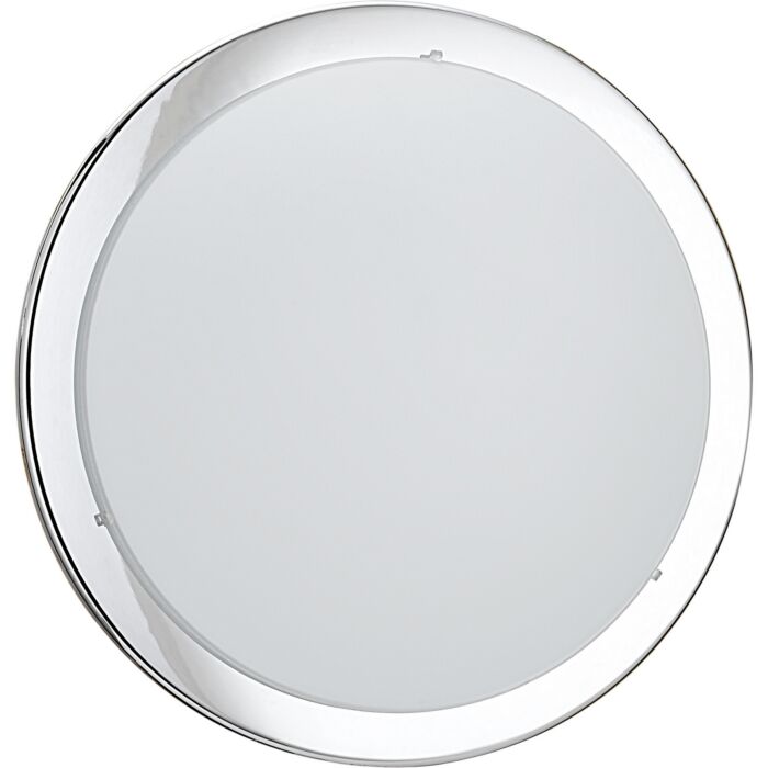 Planet 2-Light Ceiling Mount in Chrome