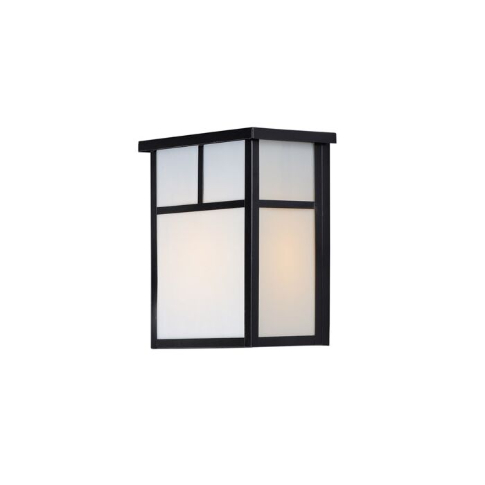 Maxim Lighting Coldwater 2 Light 2 Light Outdoor Wall Mount in Black