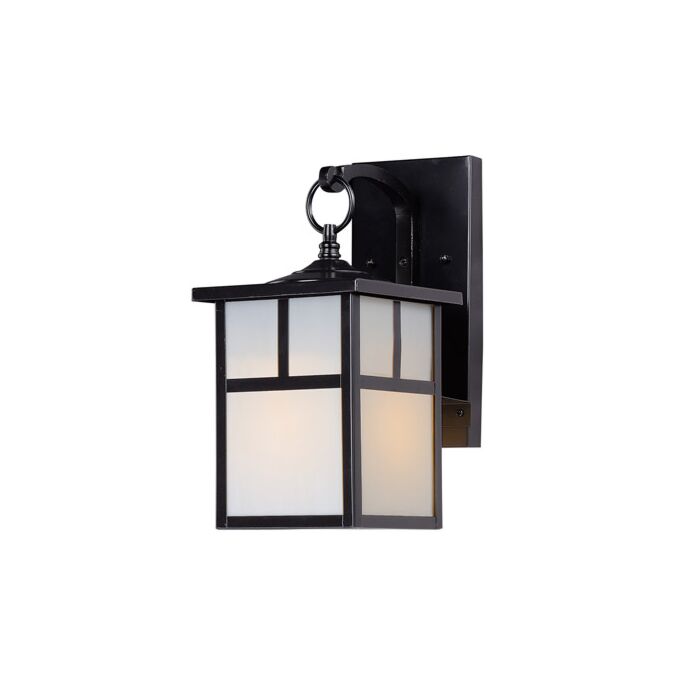 Maxim Coldwater Outdoor Wall Lantern in Black