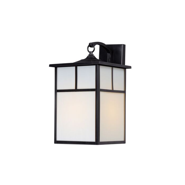 Maxim Lighting Coldwater 1 Light 1 Light Outdoor Wall Mount in Black