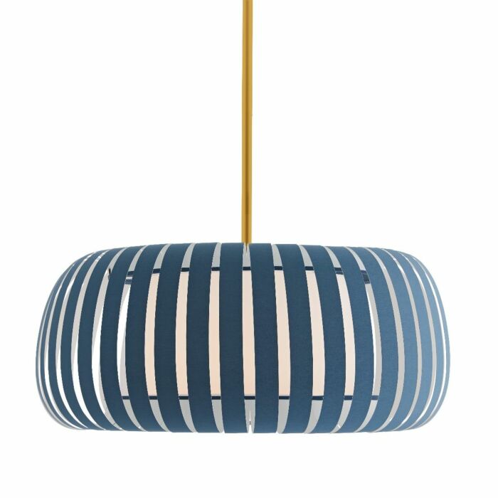 Arteriors Wilson Pendant Light in Blue Cadet