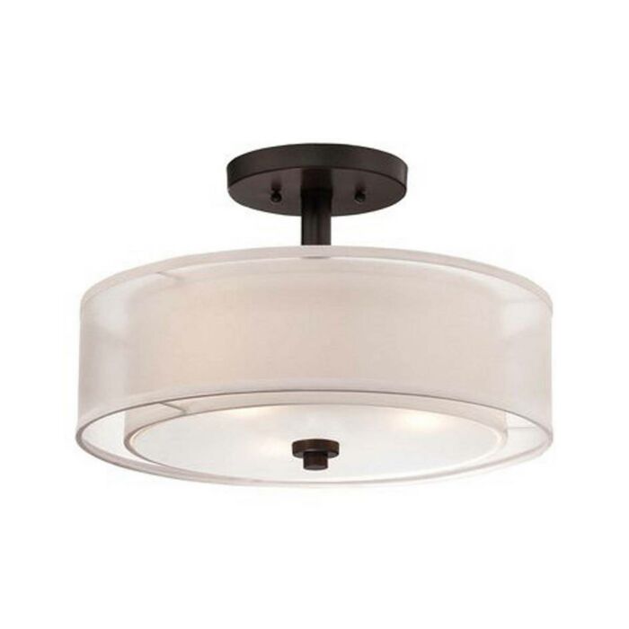 Minka Lavery Parsons Studio 3 Light Ceiling Light in Smoked Iron