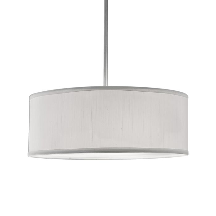 Kuzco Gregory 3 Light Pendant Light in Nickel