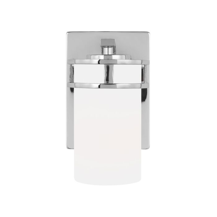 Sea Gull Robie Bathroom Vanity Light in Chrome