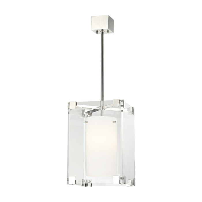 Hudson Valley Achilles 19 Inch Mini Pendant in Polished Nickel
