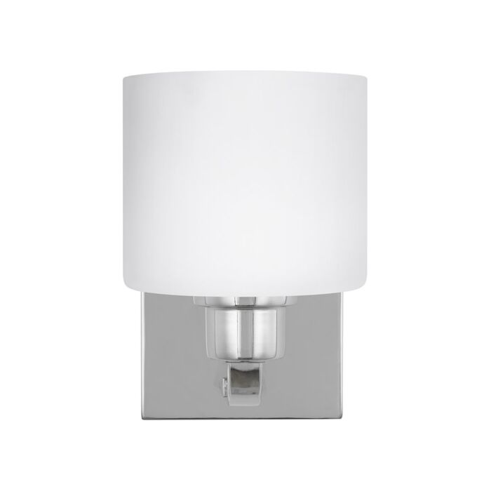 Sea Gull Canfield Bathroom Vanity Light in Chrome