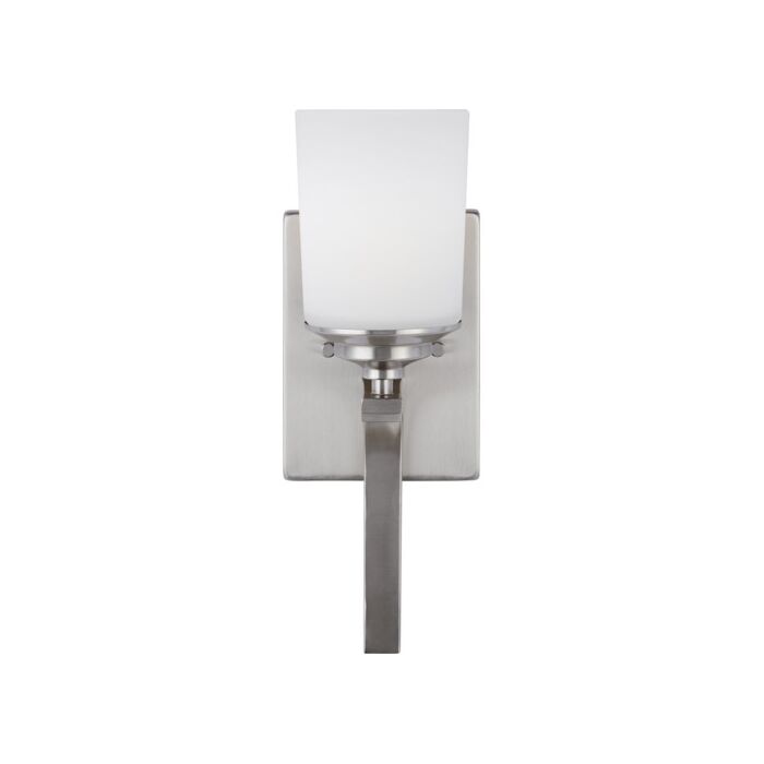 Sea Gull Kemal Bathroom Vanity Light in Brushed Nickel