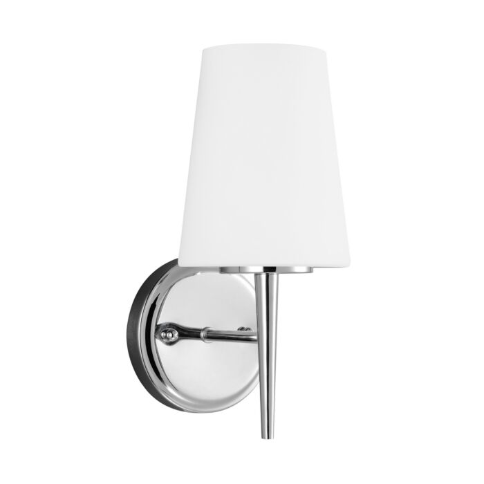 Sea Gull Driscoll Wall Sconce in Chrome