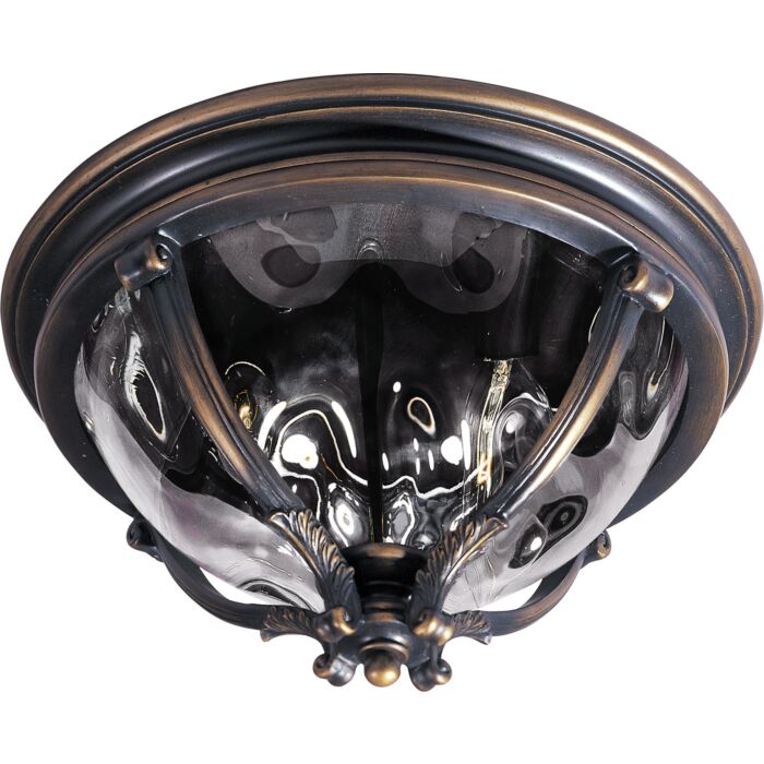 Maxim Lighting Camden VX 3 Lt 8.5 Inch Outdoor Ceiling Mt, Bronze