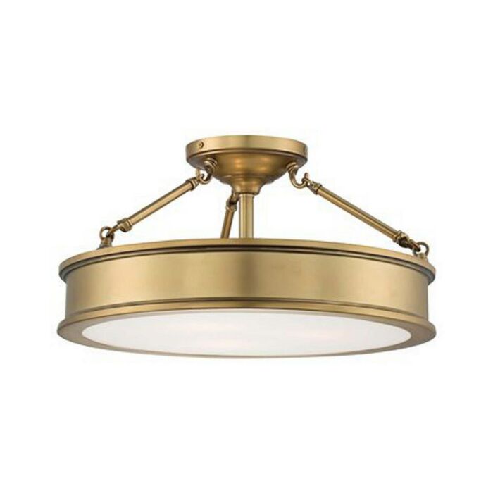 Minka Lavery Harbour Point 3 Light Ceiling Light in Liberty Gold