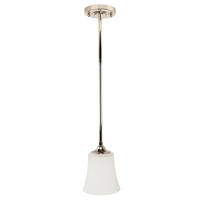 Craftmade Helena 6 Inch Mini Pendant in Polished Nickel