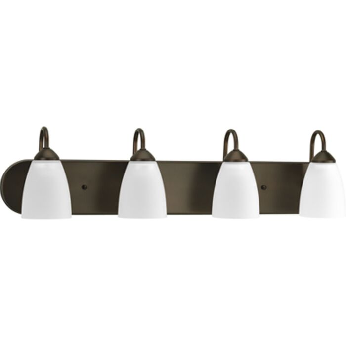 Gather 4-Light Bathroom Vanity Light in Antique Bronze