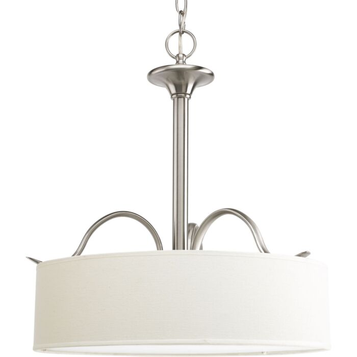Inspire 3-Light Pendant in Brushed Nickel