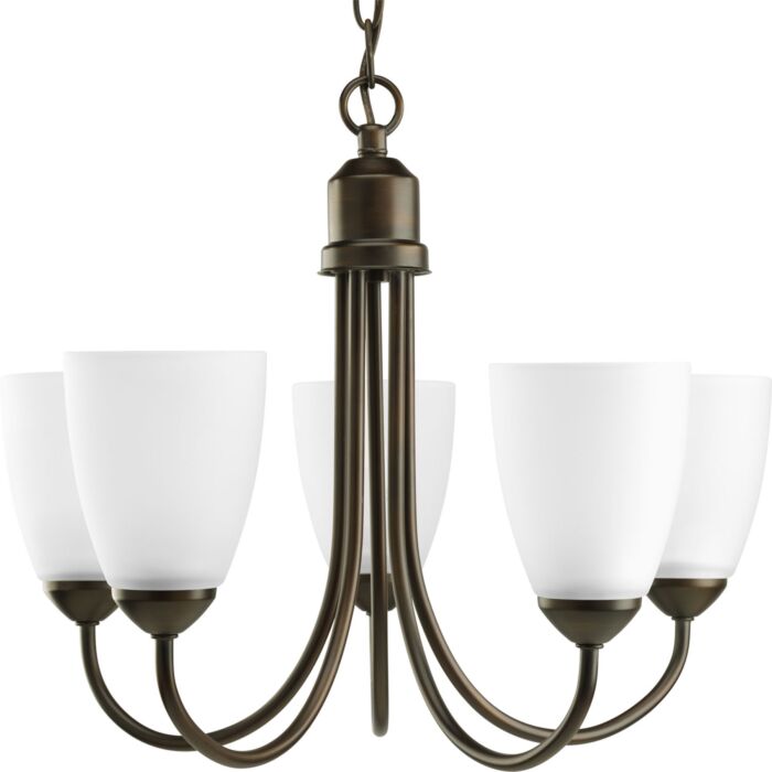 Gather 5-Light Chandelier in Antique Bronze