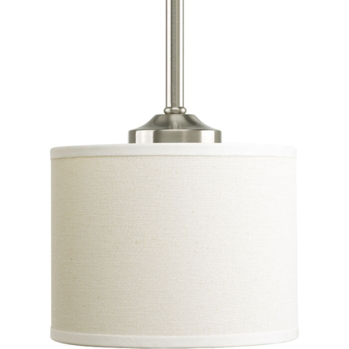 Inspire 1-Light Mini Pendant in Brushed Nickel