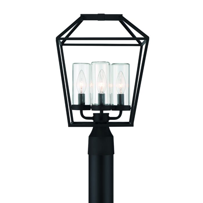 Eurofase Bastille 4 Light Outdoor Light in Black