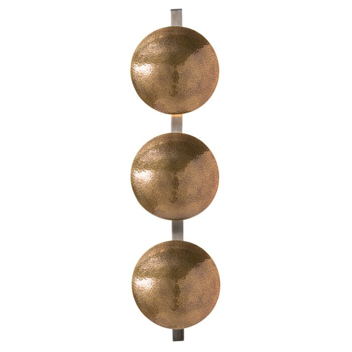 Arteriors Diesel 32 Inch 6 Light Wall Sconce in Antique Brass