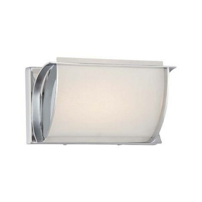 Minka Lavery Arlington Brooke 9 Inch Bathroom Vanity Light in Chrome