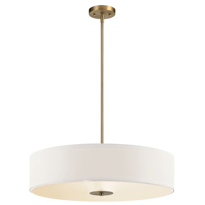 Kichler 3 Light 24 Inch Pendant Light in Classic Bronze