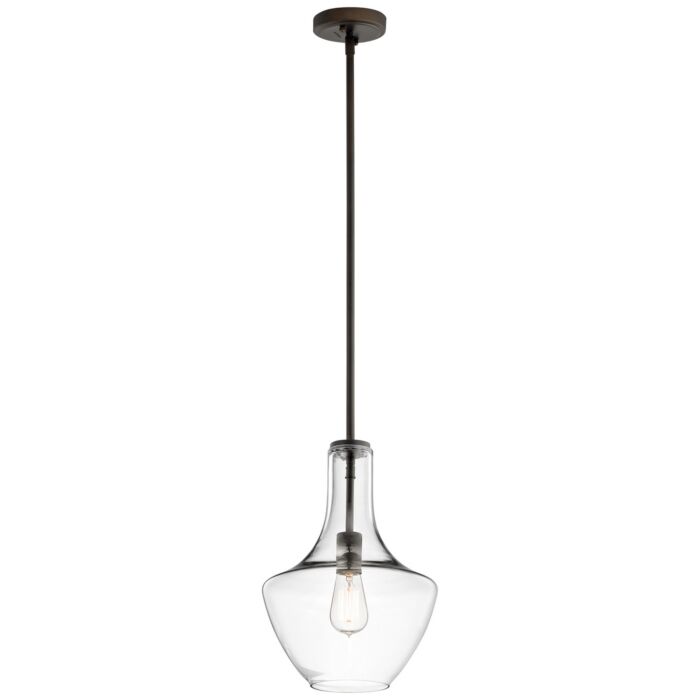 Kichler Everly 10.5 Inch Pendant in Olde Bronze