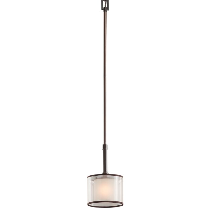 Kichler Lacey Mini Pendant in Mission Bronze