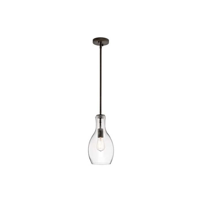 Kichler Everly 7 Inch Pendant in Olde Bronze