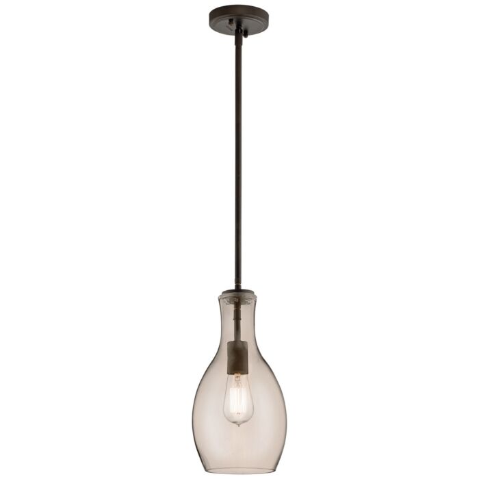 Kichler Everly 7 Inch Pendant in Olde Bronze Finish