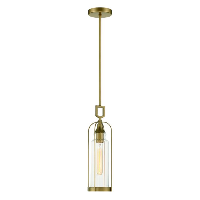 Eurofase Yasmin 1 Light Pendant in Gold