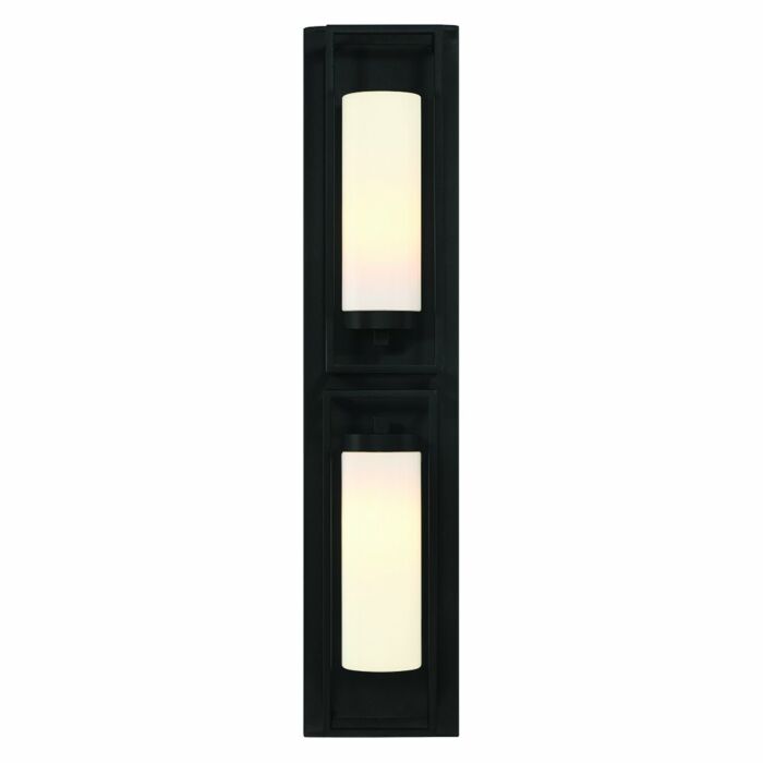 Eurofase Ren 2 Light Wall Sconce in Black