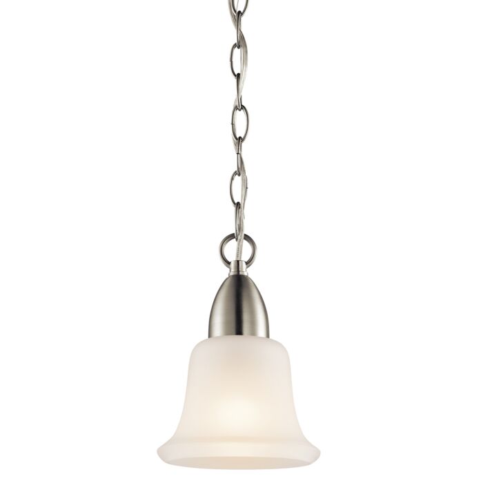 Kichler Nicholson Mini Pendant in Brushed Nickel