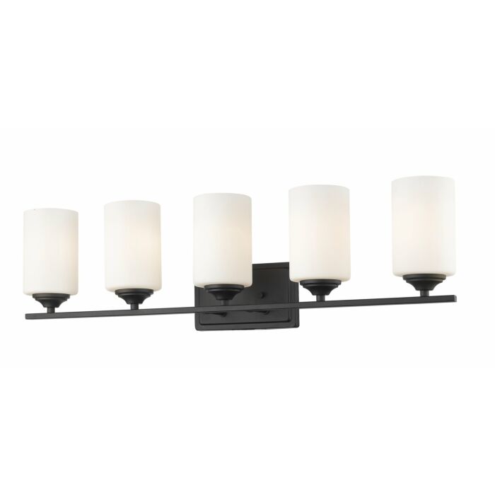 Z Lite Bordeaux 5 Light Bathroom Vanity Light In Bronze