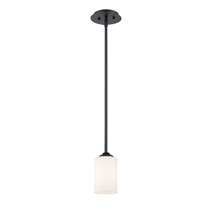 Z Lite Bordeaux 1 Light Mini Pendant Light In Bronze