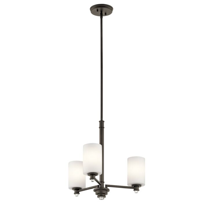Kichler Joelson 3 Light Chandelier in Olde Bronze