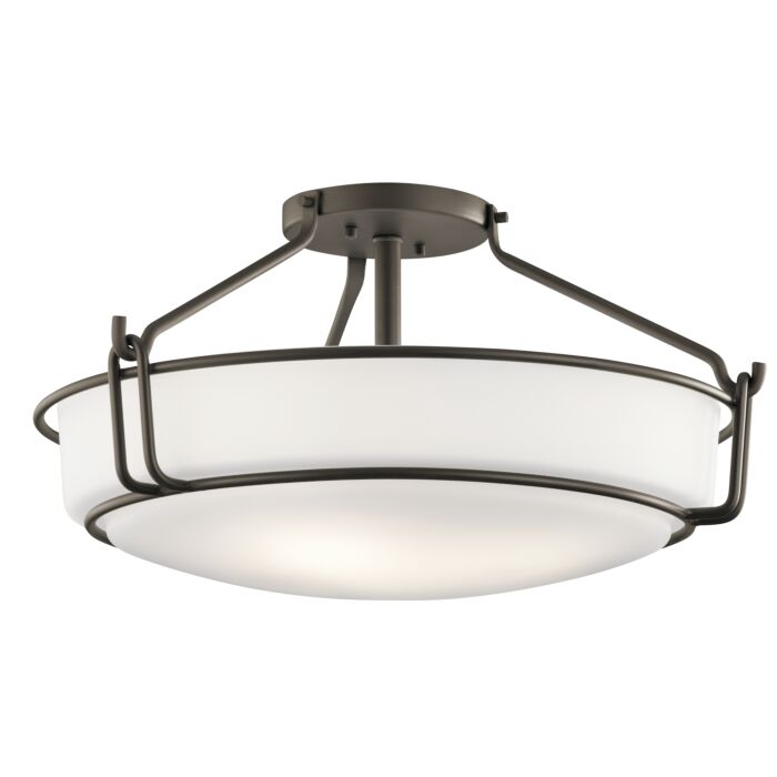 Kichler Alkire 4 Light Ceiling Light in Olde Bronze