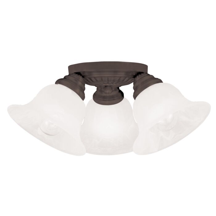 Edgemont 3-Light Ceiling Mount in Bronze