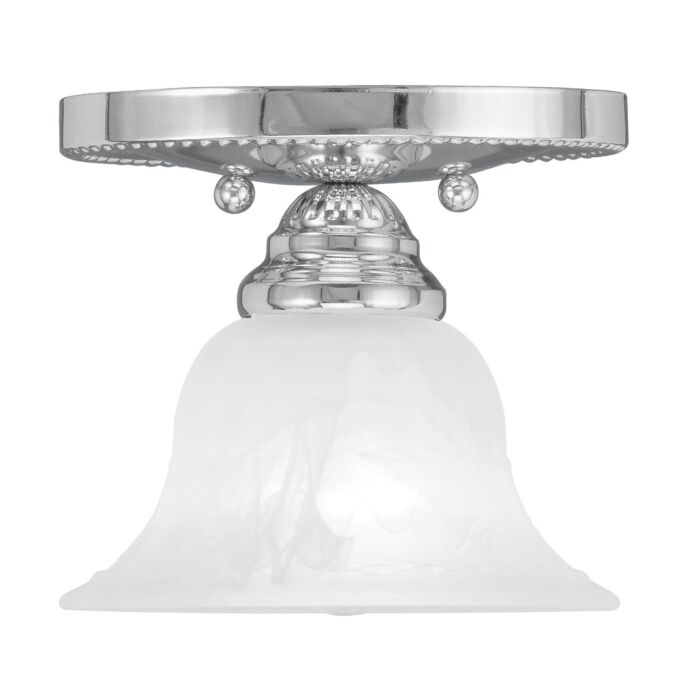 Edgemont 1-Light Ceiling Mount in Polished Chrome