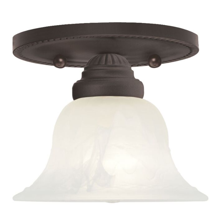 Edgemont 1-Light Ceiling Mount in Bronze