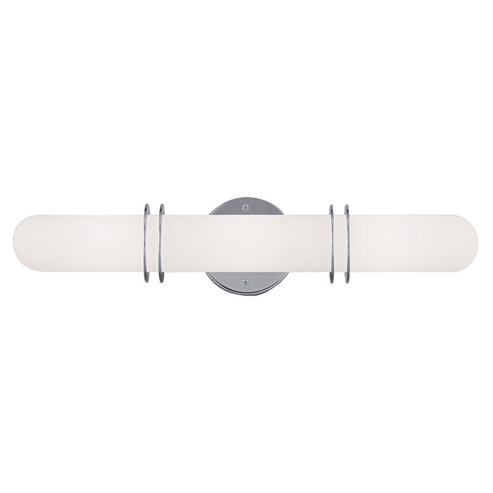 Pelham 3-Light Bathroom Vanity Light in Polished Chrome