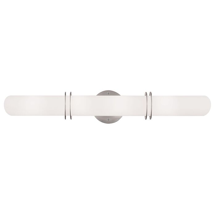 Pelham 4-Light Bathroom Vanity Light in Brushed Nickel