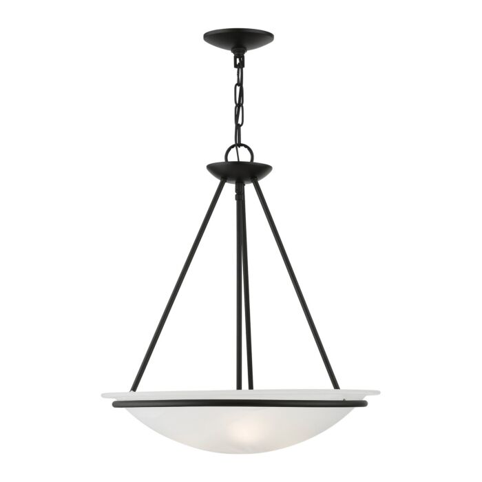 Newburgh 3-Light Pendant in Black