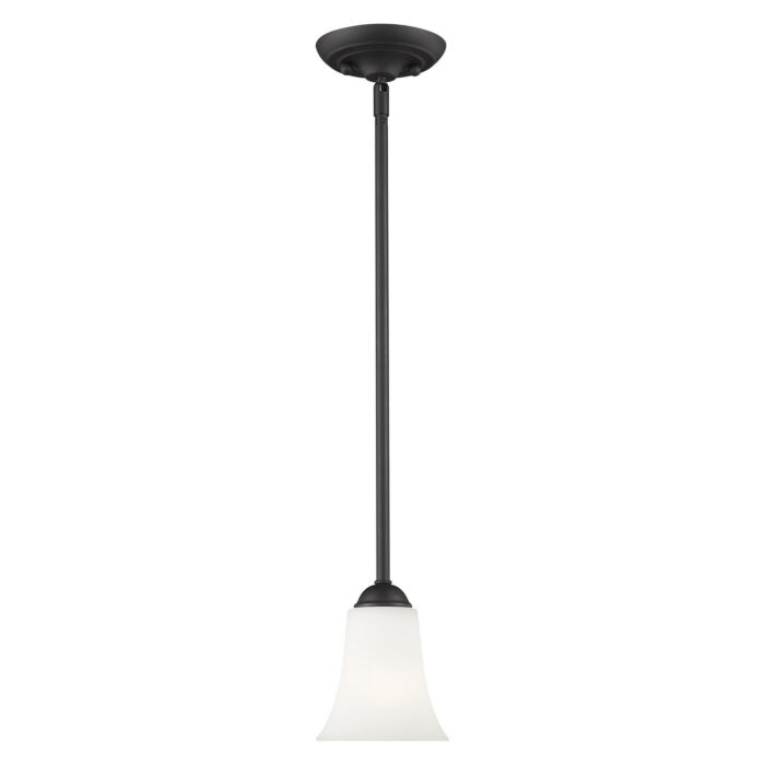 Ridgedale 1-Light Mini Pendant in Black