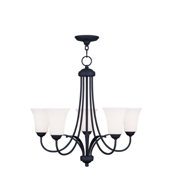 Ridgedale 5-Light Chandelier in Black