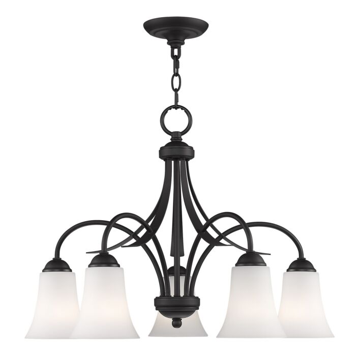 Ridgedale 5-Light Chandelier in Black