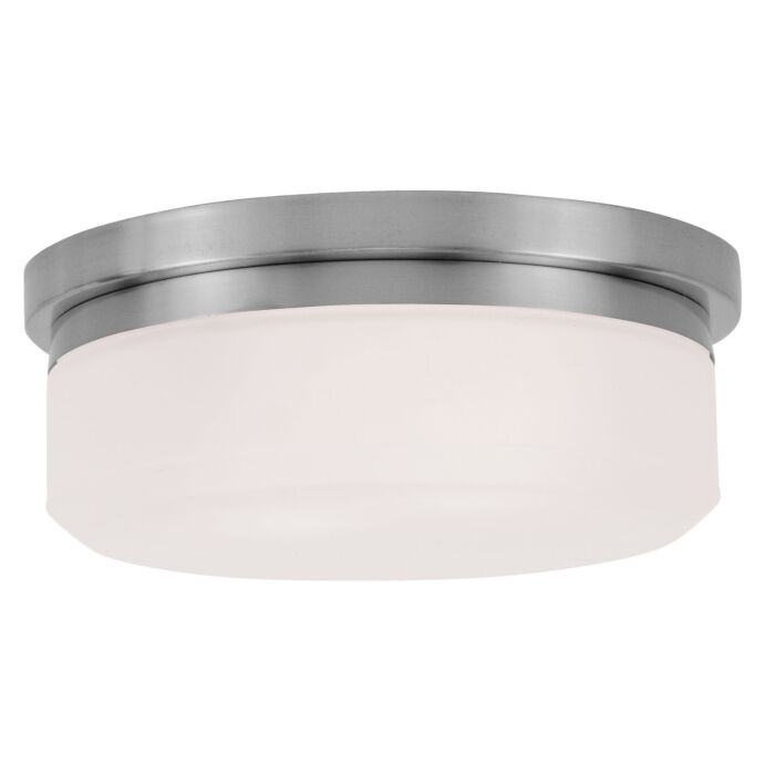 Stratus 2-Light Wall Sconce with Ceiling Mount in Brushed Nickel
