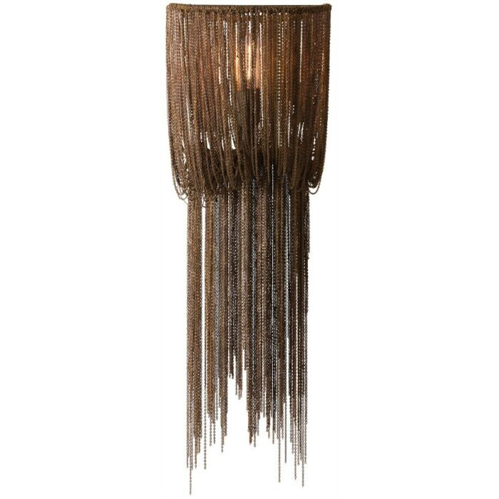 Arteriors Yale 24 Inch Sconce in Vintage Brass