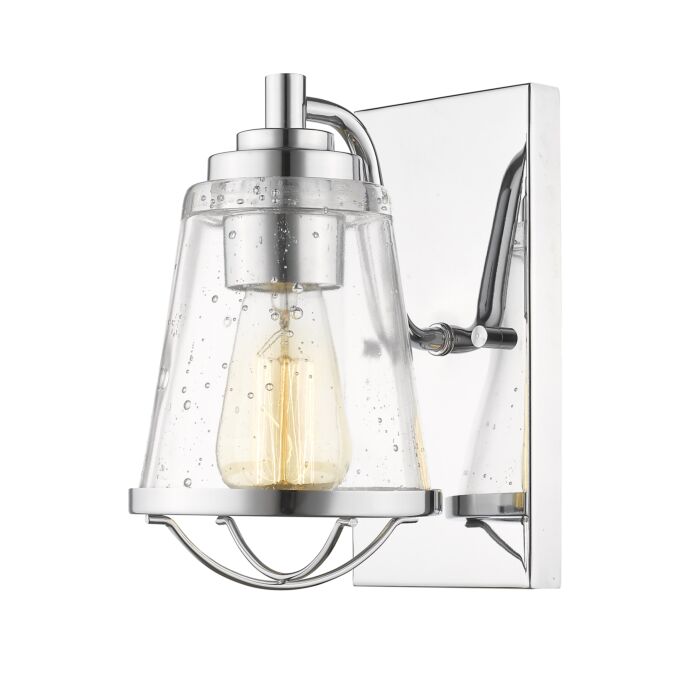 Z Lite Mariner 1 Light Wall Sconce In Chrome