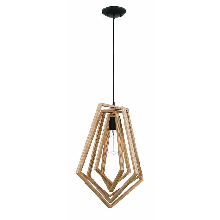 Craftmade Gem 15 Inch Pendant Light in Espresso