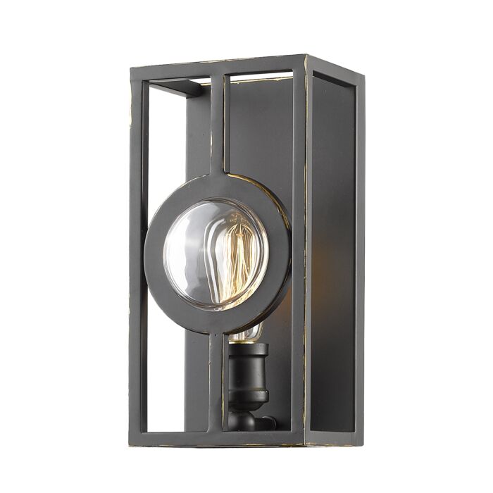Z Lite Port 1 Light Wall Sconce In Olde Bronze